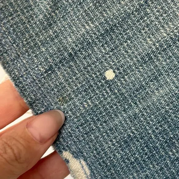 Sea top New York, embroidered short sleeve top size 0 - Picture 6 of 6